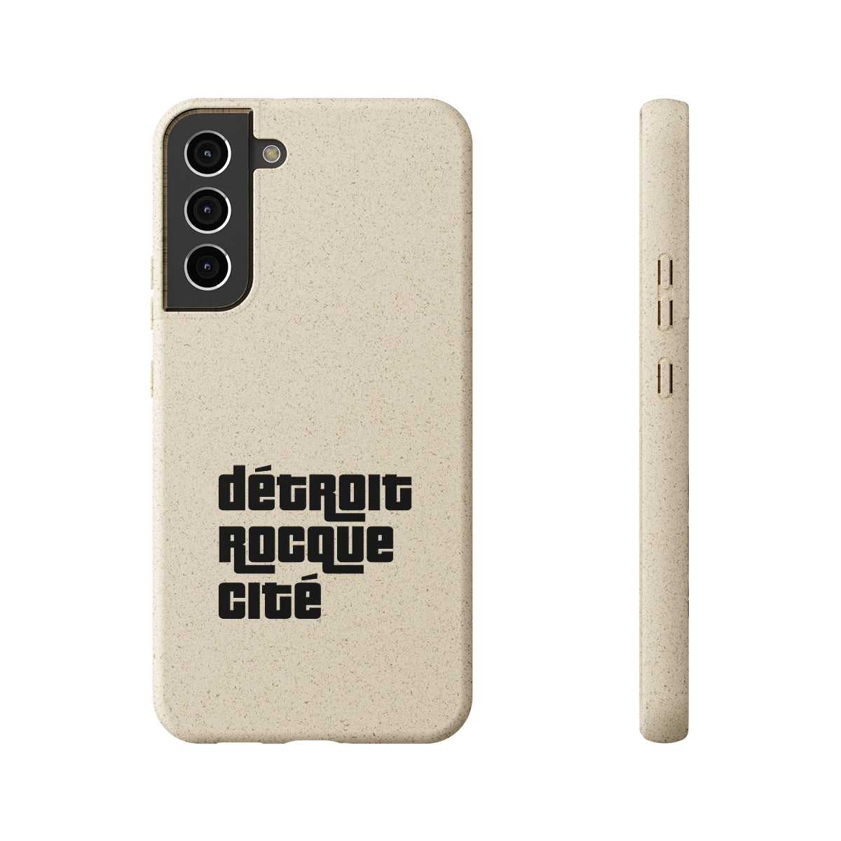 'Détroit Rocque Cité' Phone Cases (1970s Font) | Android & iPhone