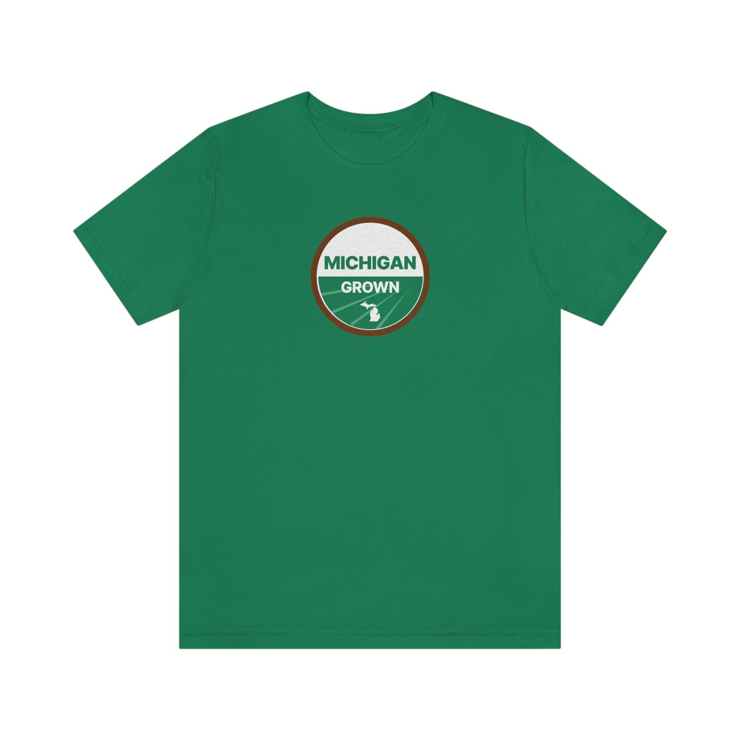 'Michigan Grown' T-Shirt (Agricultural Certification Parody) | Unisex Standard Fit