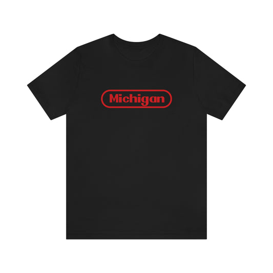 'Michigan' T-Shirt (Video Game Parody) | Unisex Standard Fit