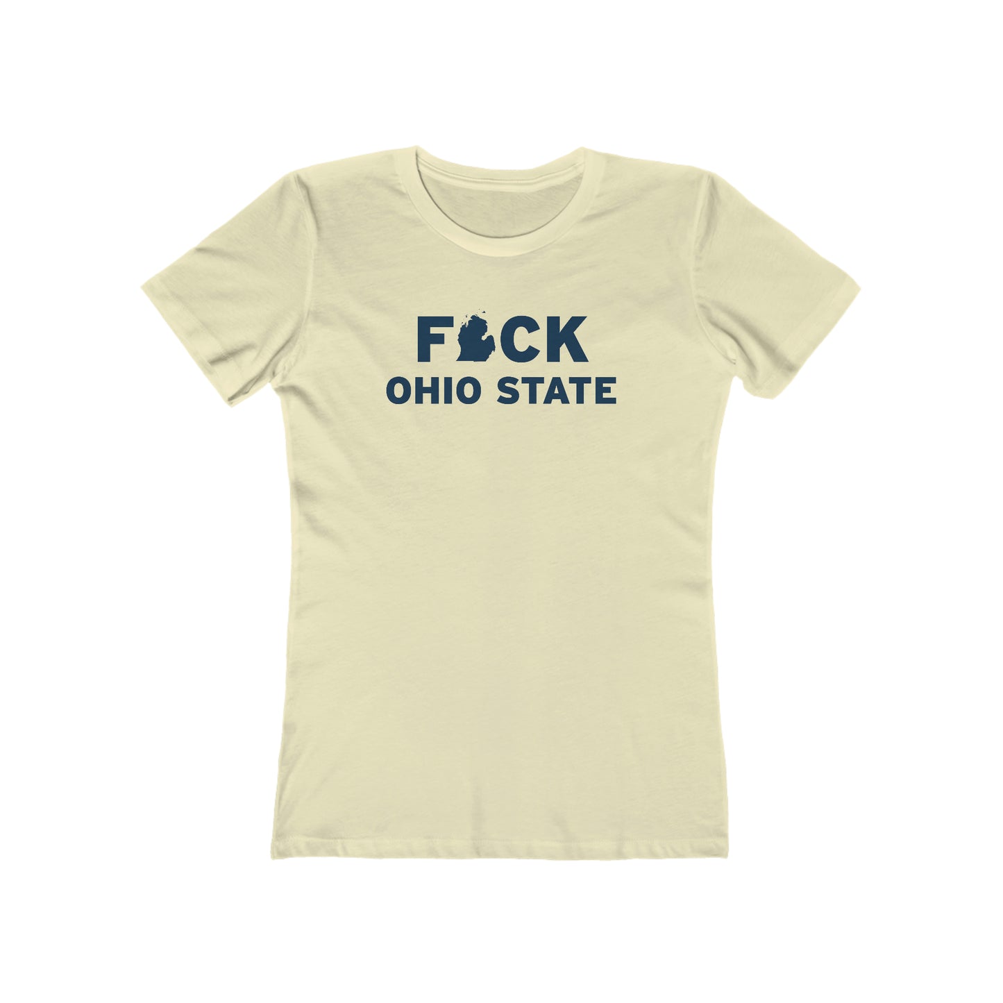 'F*uck Ohio State' T-Shirt | Women's Boyfriend Cut