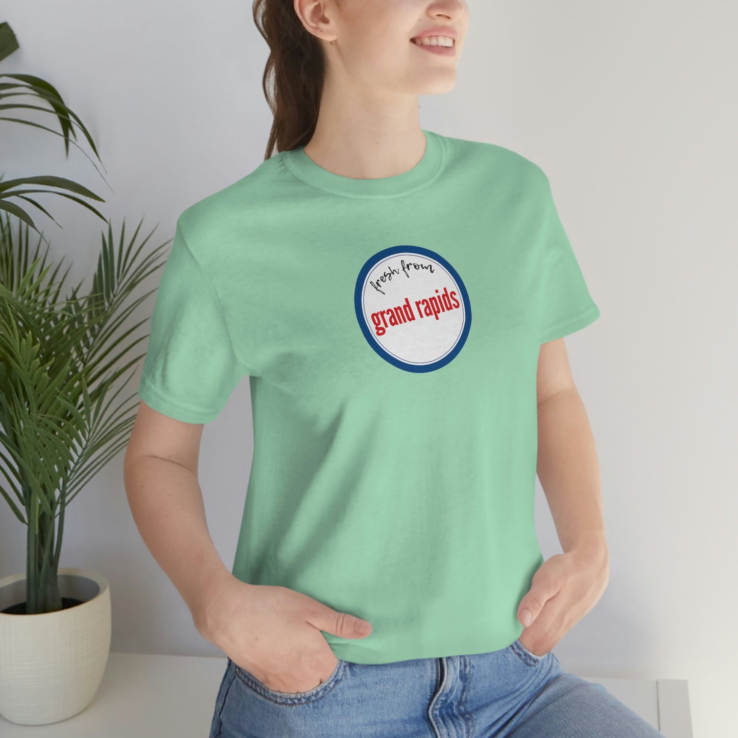 'Fresh From Grand Rapids' T-Shirt (Retail Parody) | Unisex Standard Fit