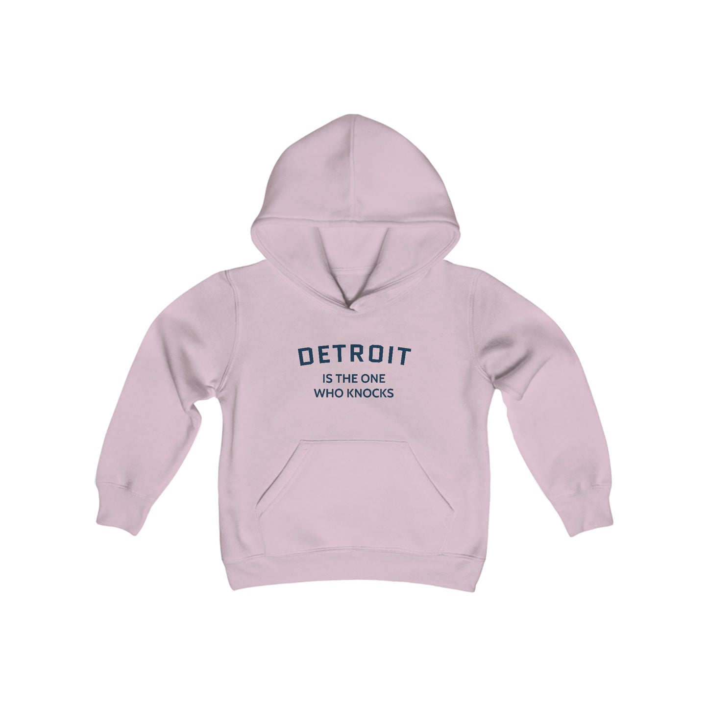 'Detroit is the One Who Knocks' Hoodie | Unisex Youth