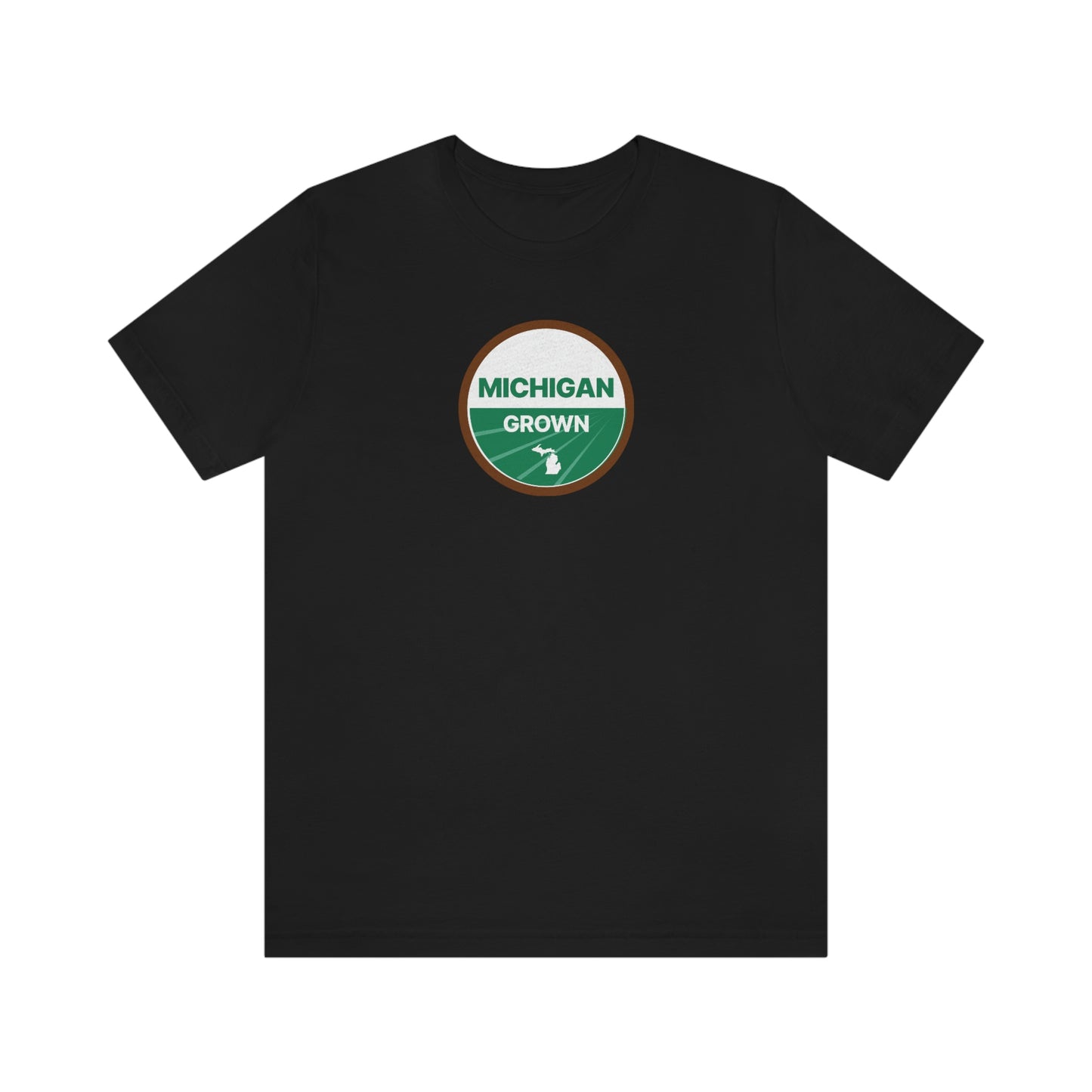 'Michigan Grown' T-Shirt (Agricultural Certification Parody) | Unisex Standard Fit