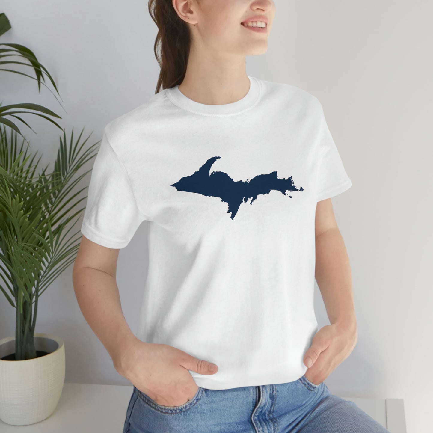 Upper Peninsula T-Shirt (w/ U.P. Outline | Unisex Standard Fit