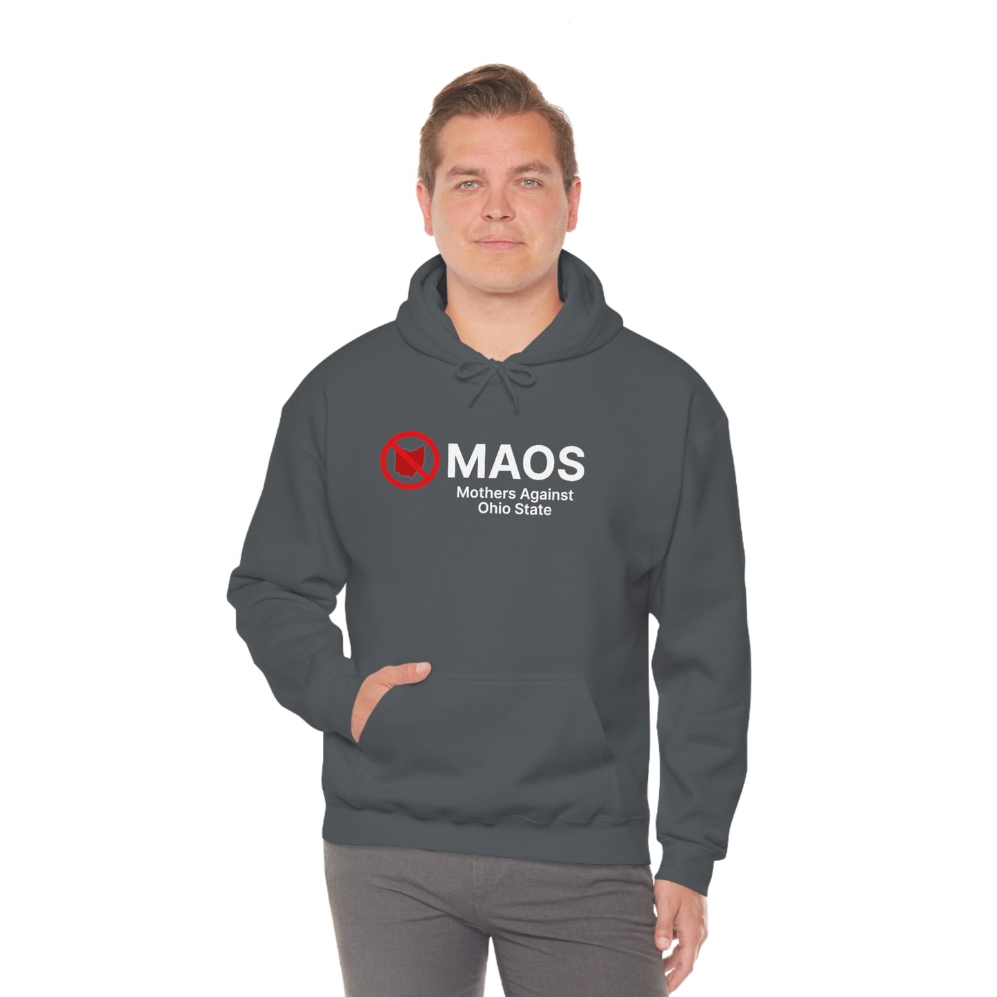 'MAOS Mothers Against Ohio State' Hoodie | Unisex Standard