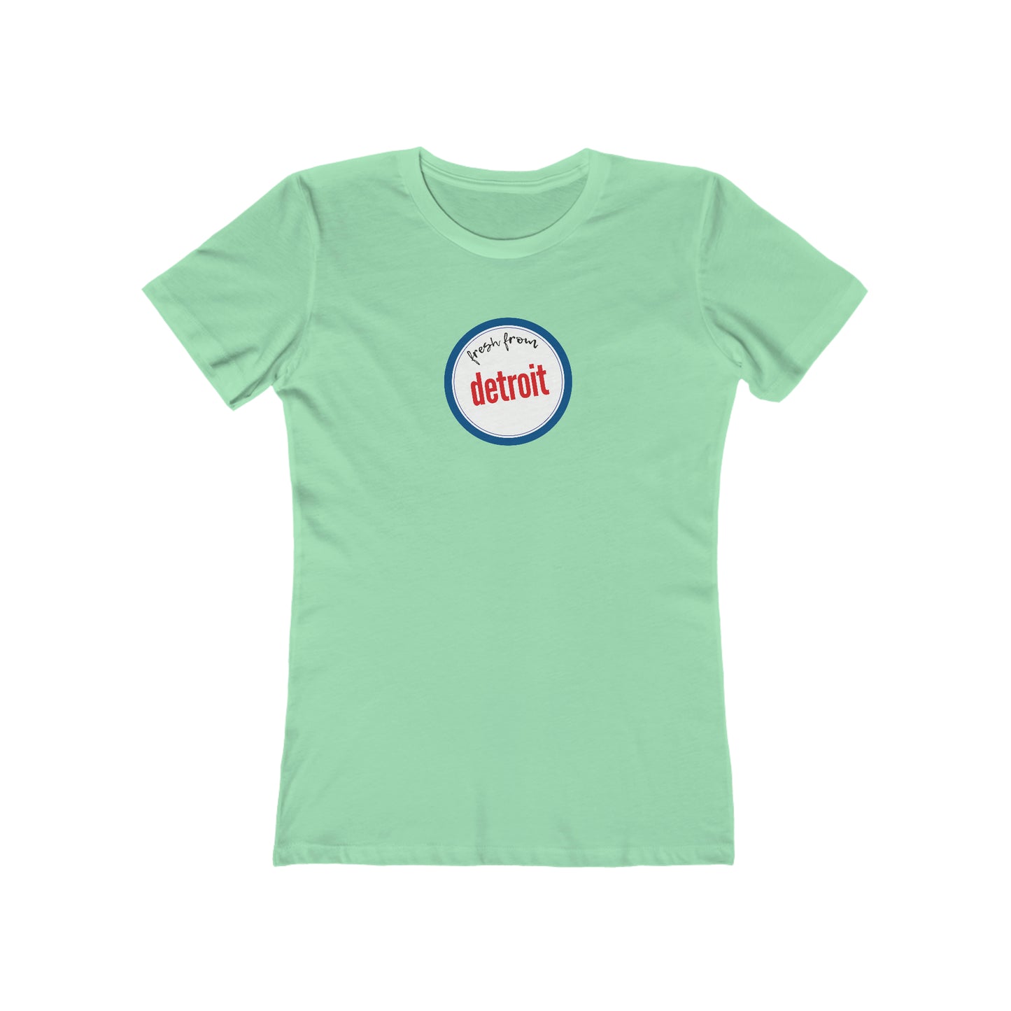 'Fresh From Detroit' T-Shirt | Women's Boyfriend Cut