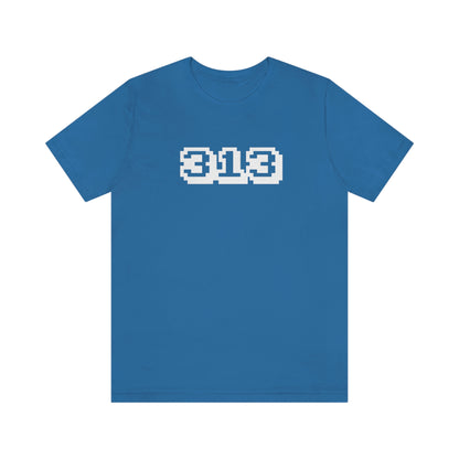 Detroit '313' T-Shirt (Arcade Font) | Unisex Standard Fit