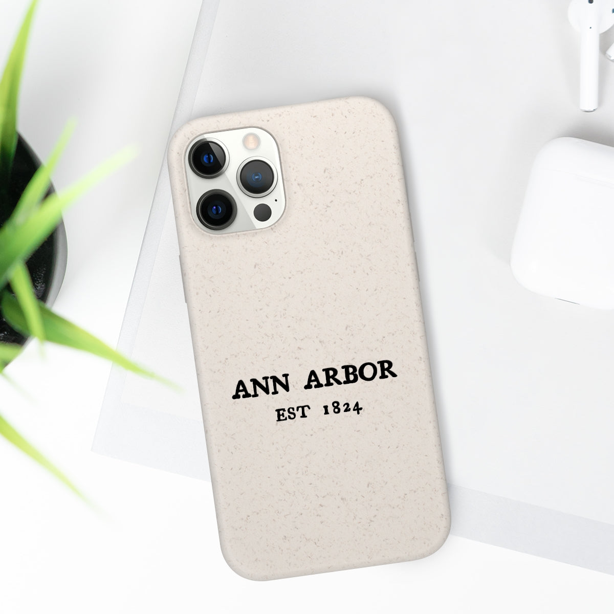 'Ann Arbor EST 1824' Phone Cases | Android & iPhone