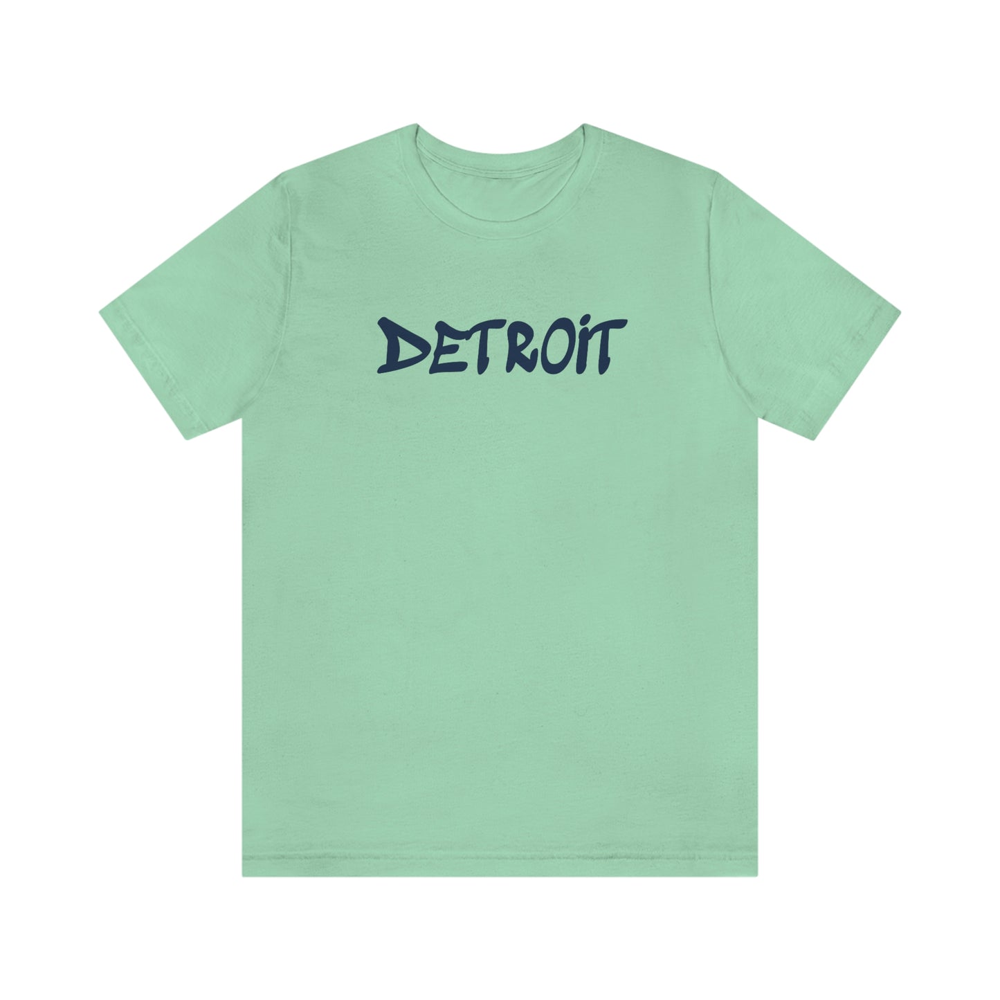 'Detroit' T-Shirt (1980s Hip Hop Font) | Unisex Standard Fit