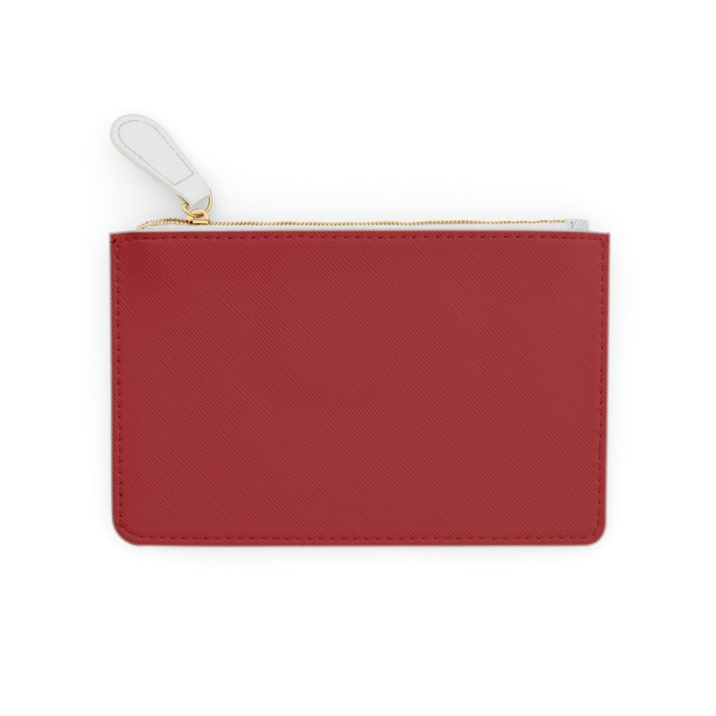 Michigan Upper Peninsula Mini Clutch Bag (Thimbleberry Red w/ UP Outline)