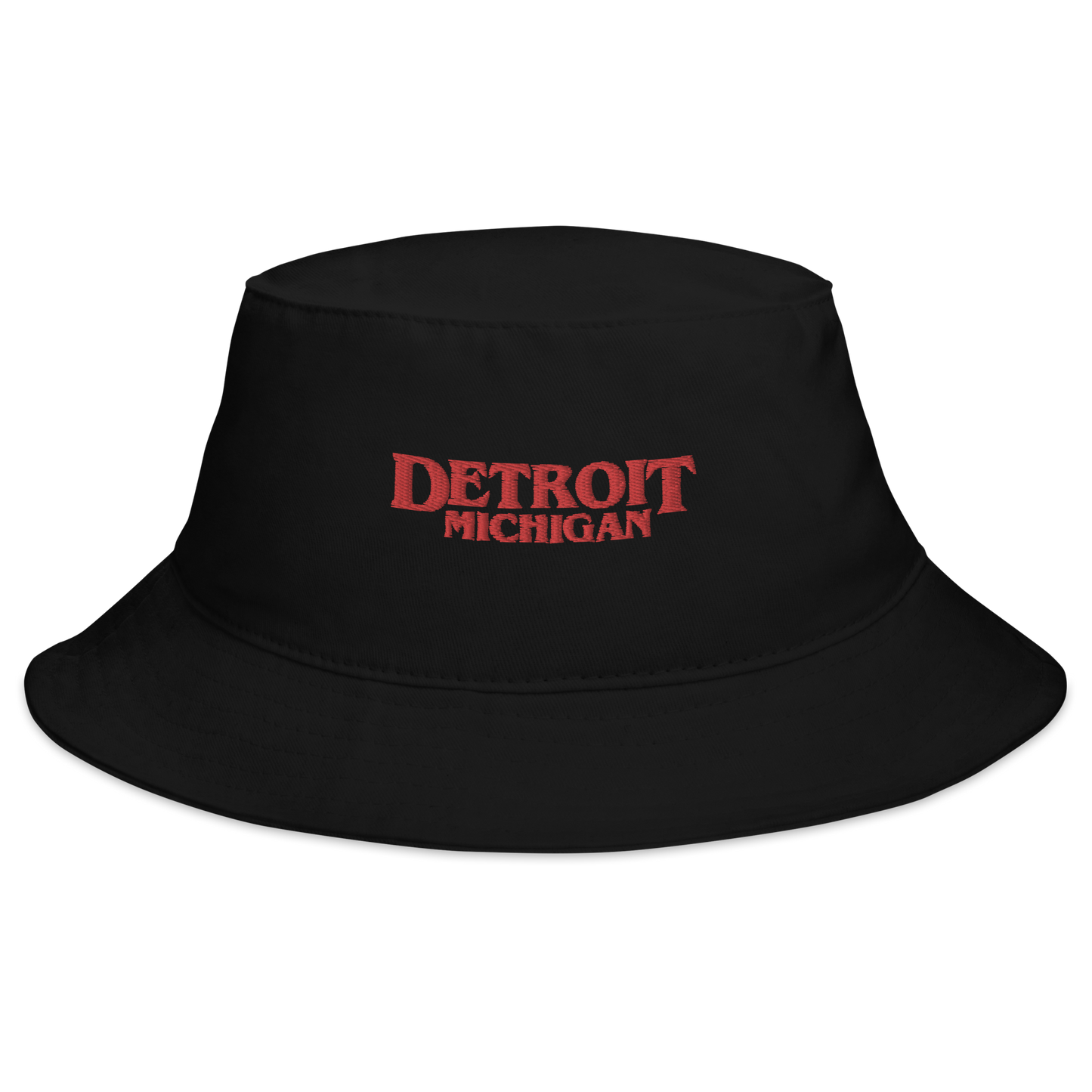 'Detroit Michigan' Bucket Hat (1980s Drama Parody)