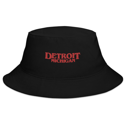 'Detroit Michigan' Bucket Hat (1980s Drama Parody)