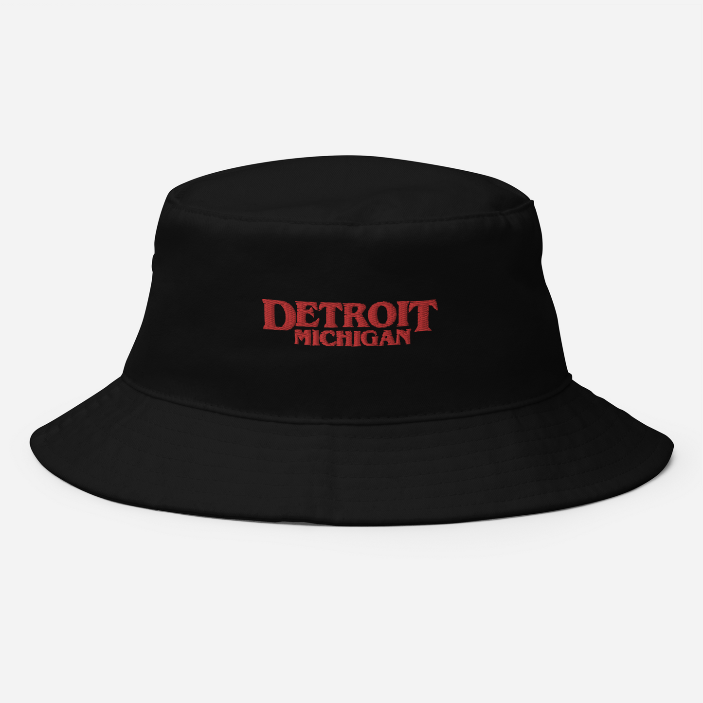 'Detroit Michigan' Bucket Hat (1980s Drama Parody)