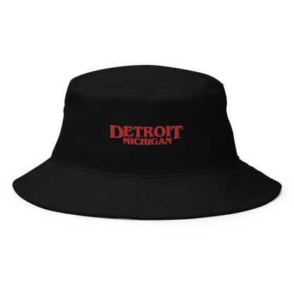 'Detroit Michigan' Bucket Hat (1980s Drama Parody)