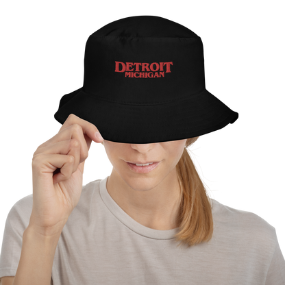 'Detroit Michigan' Bucket Hat (1980s Drama Parody)