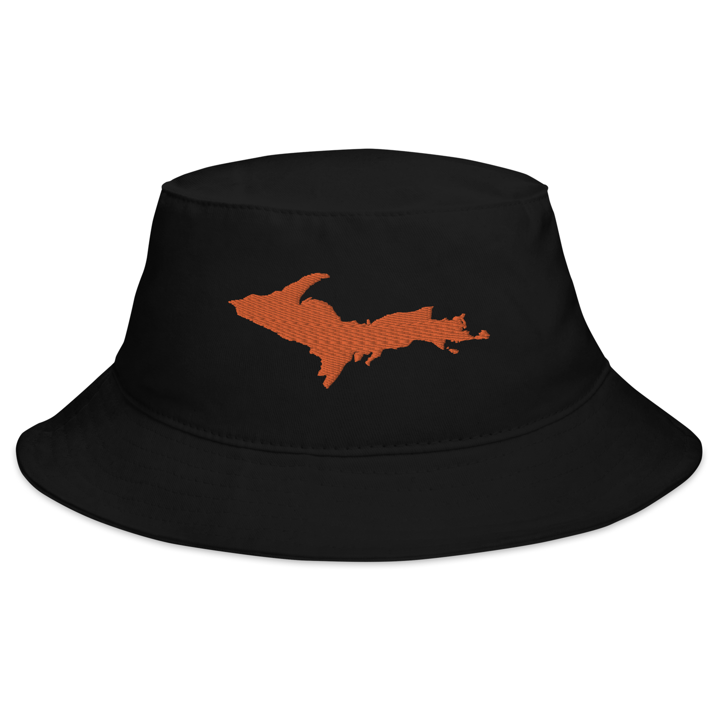 Michigan Upper Peninsula Bucket Hat (w/ Orange UP Outline)