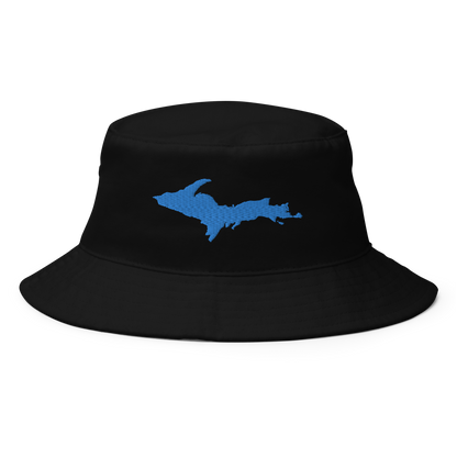 Michigan Upper Peninsula Bucket Hat (w/ Azure UP Outline)