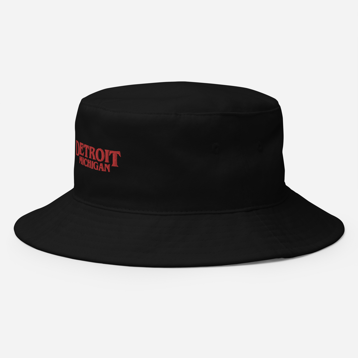 'Detroit Michigan' Bucket Hat (1980s Drama Parody)