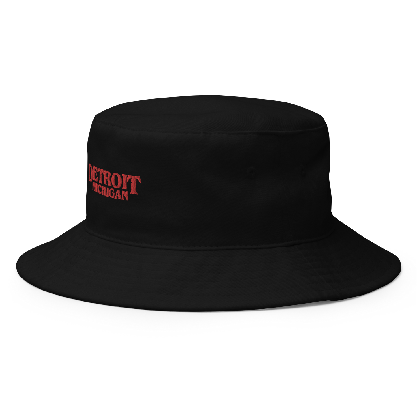 'Detroit Michigan' Bucket Hat (1980s Drama Parody)