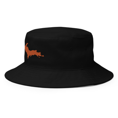 Michigan Upper Peninsula Bucket Hat (w/ Orange UP Outline)