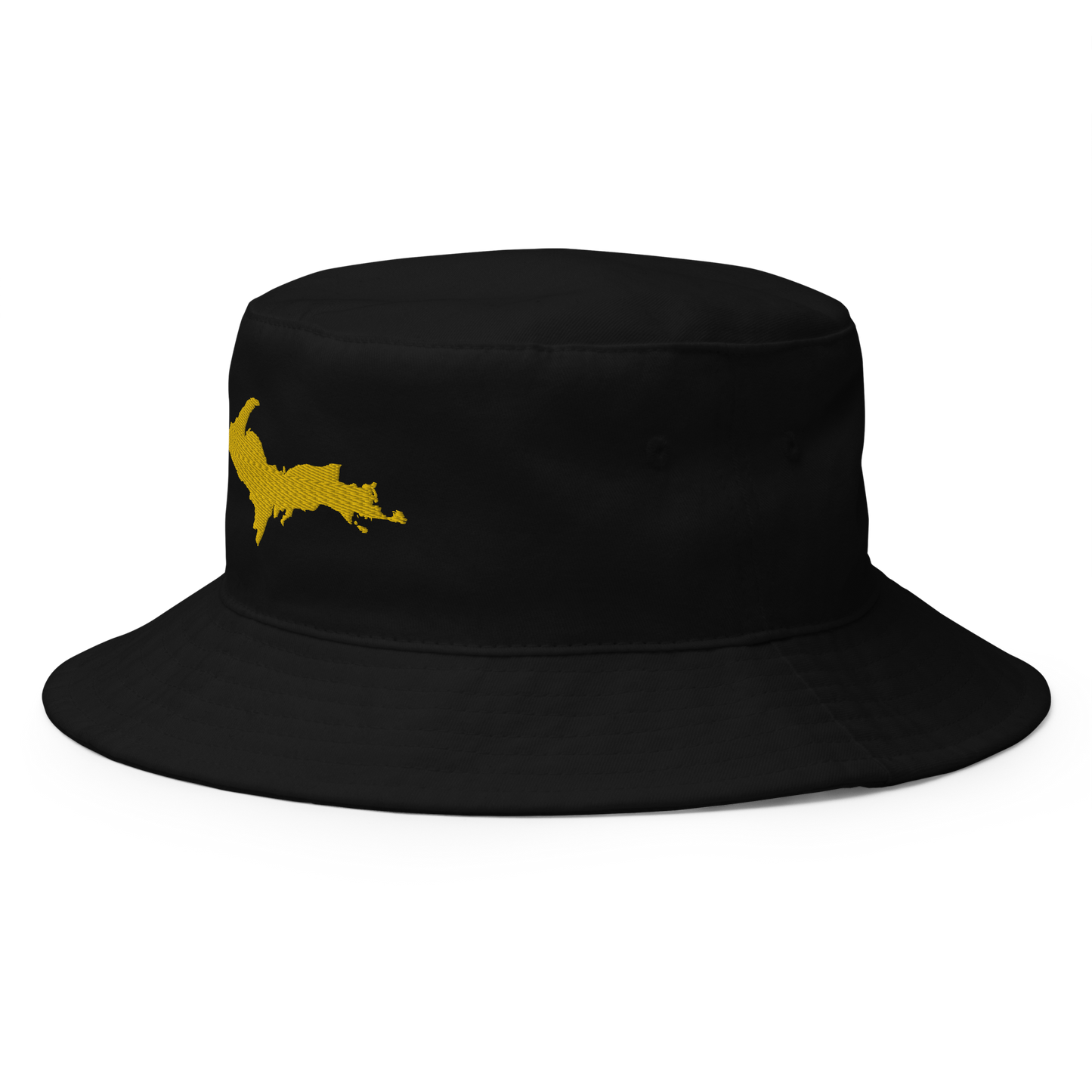 Michigan Upper Peninsula Bucket Hat (w/ Gold UP Outline)