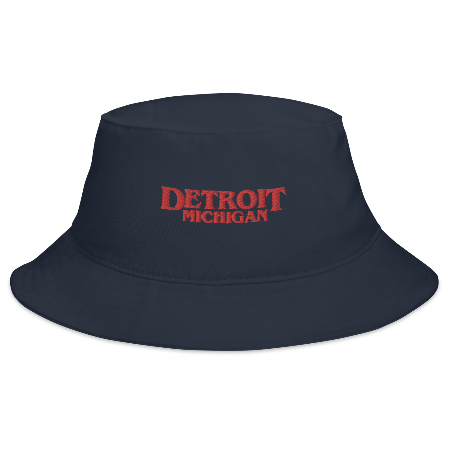 'Detroit Michigan' Bucket Hat (1980s Drama Parody)