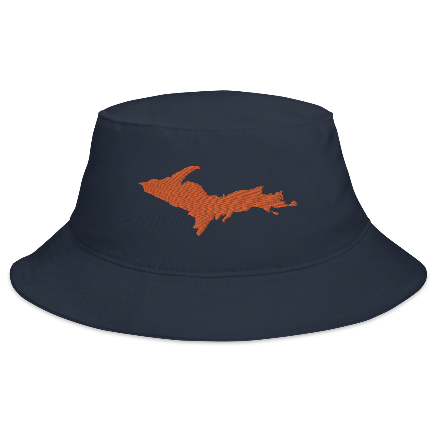 Michigan Upper Peninsula Bucket Hat (w/ Orange UP Outline)