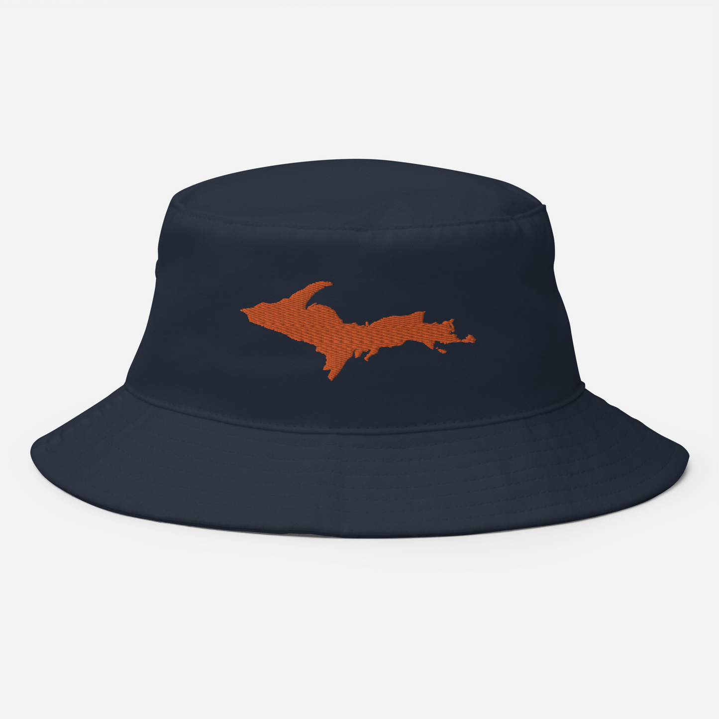 Michigan Upper Peninsula Bucket Hat (w/ Orange UP Outline)