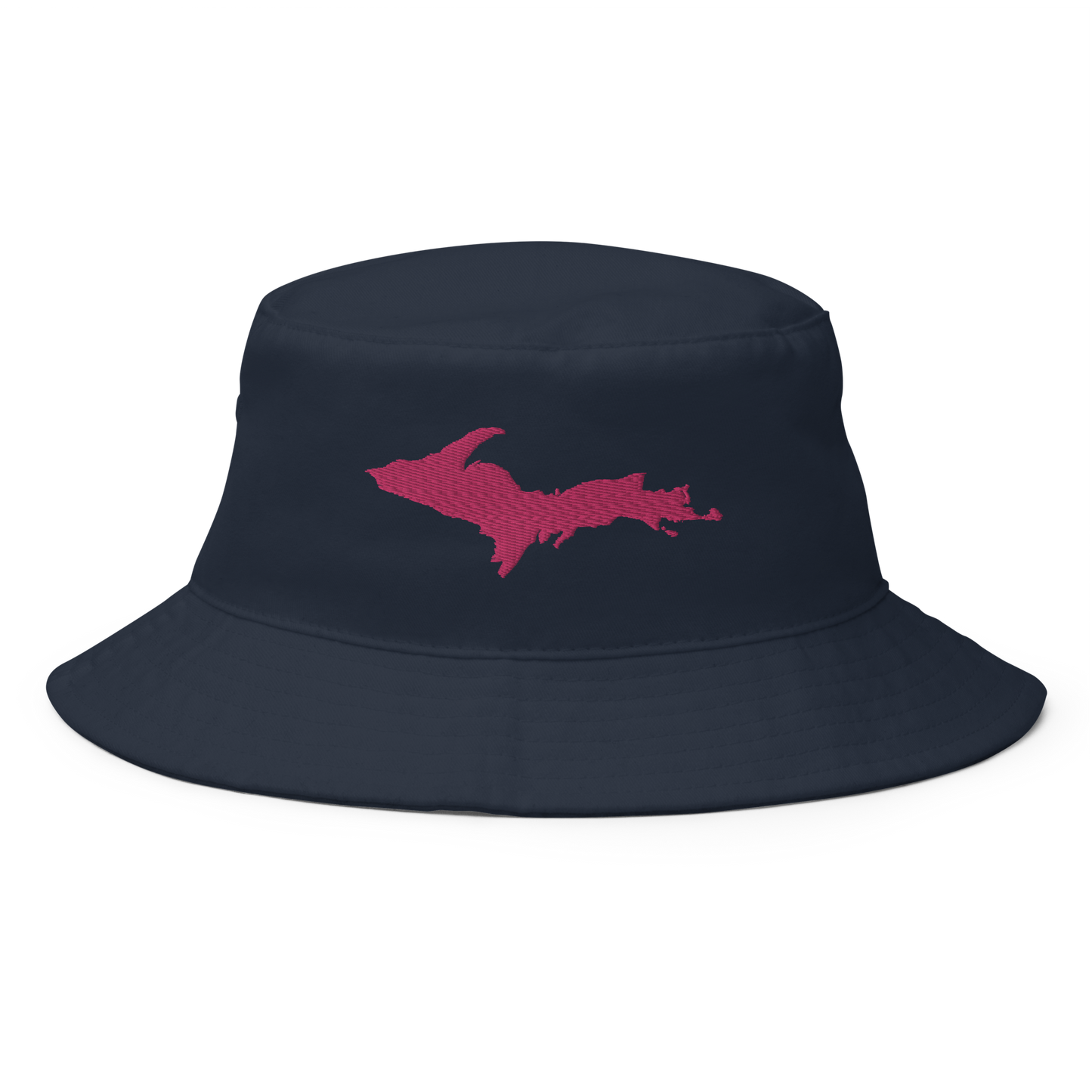 Michigan Upper Peninsula Bucket Hat (w/ Pink UP Outline)