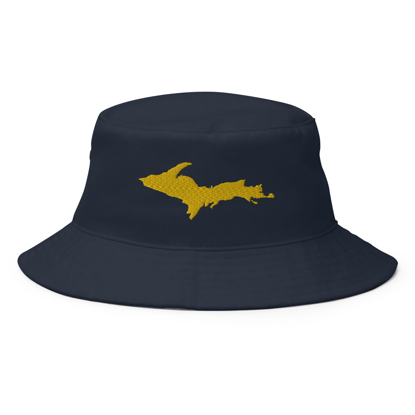 Michigan Upper Peninsula Bucket Hat (w/ Gold UP Outline)