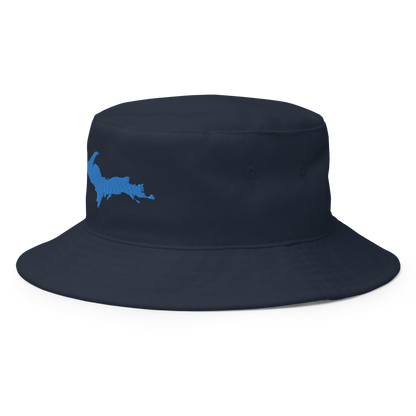 Michigan Upper Peninsula Bucket Hat (w/ Azure UP Outline)