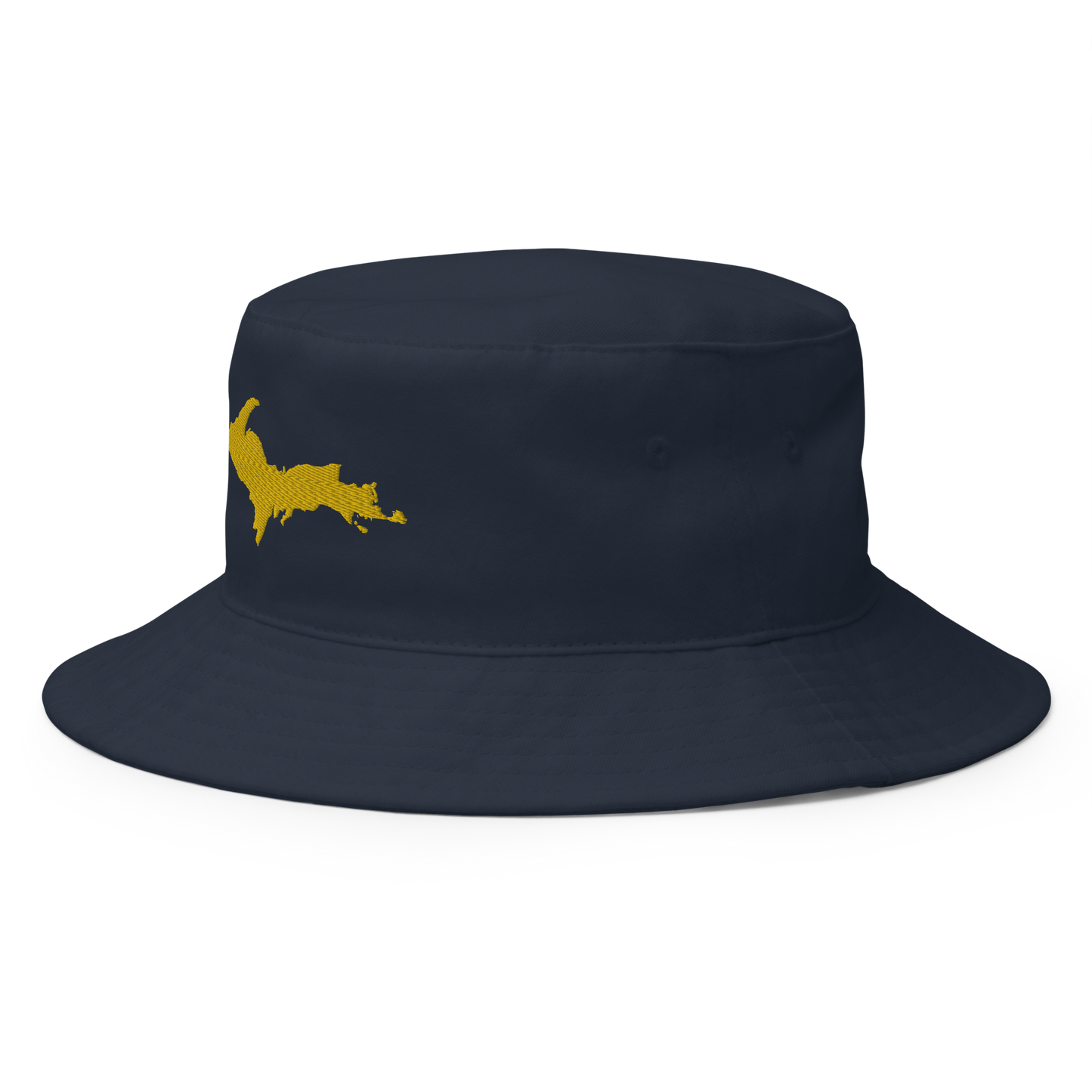 Michigan Upper Peninsula Bucket Hat (w/ Gold UP Outline)