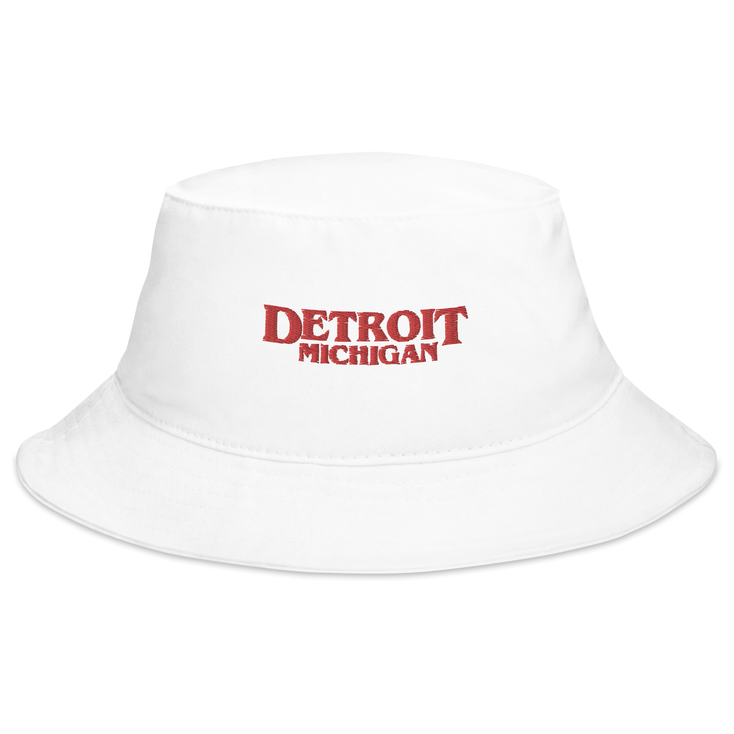 'Detroit Michigan' Bucket Hat (1980s Drama Parody)