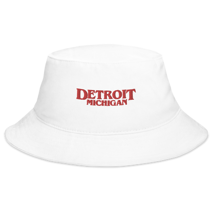 'Detroit Michigan' Bucket Hat (1980s Drama Parody)