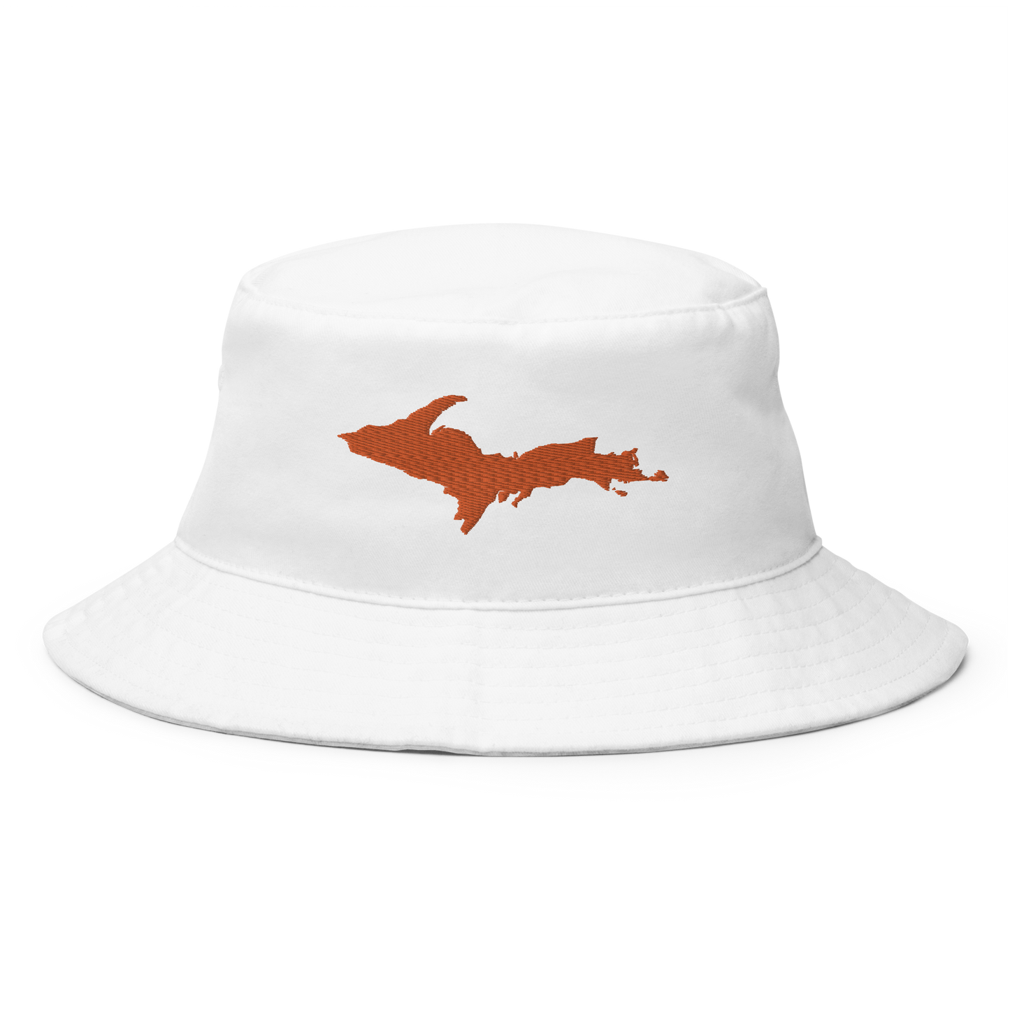 Michigan Upper Peninsula Bucket Hat (w/ Orange UP Outline)