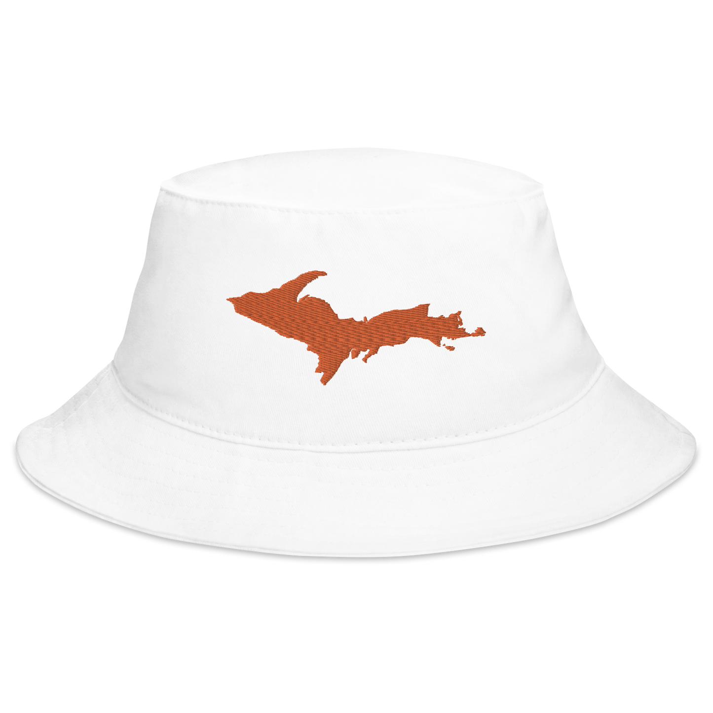 Michigan Upper Peninsula Bucket Hat (w/ Orange UP Outline)