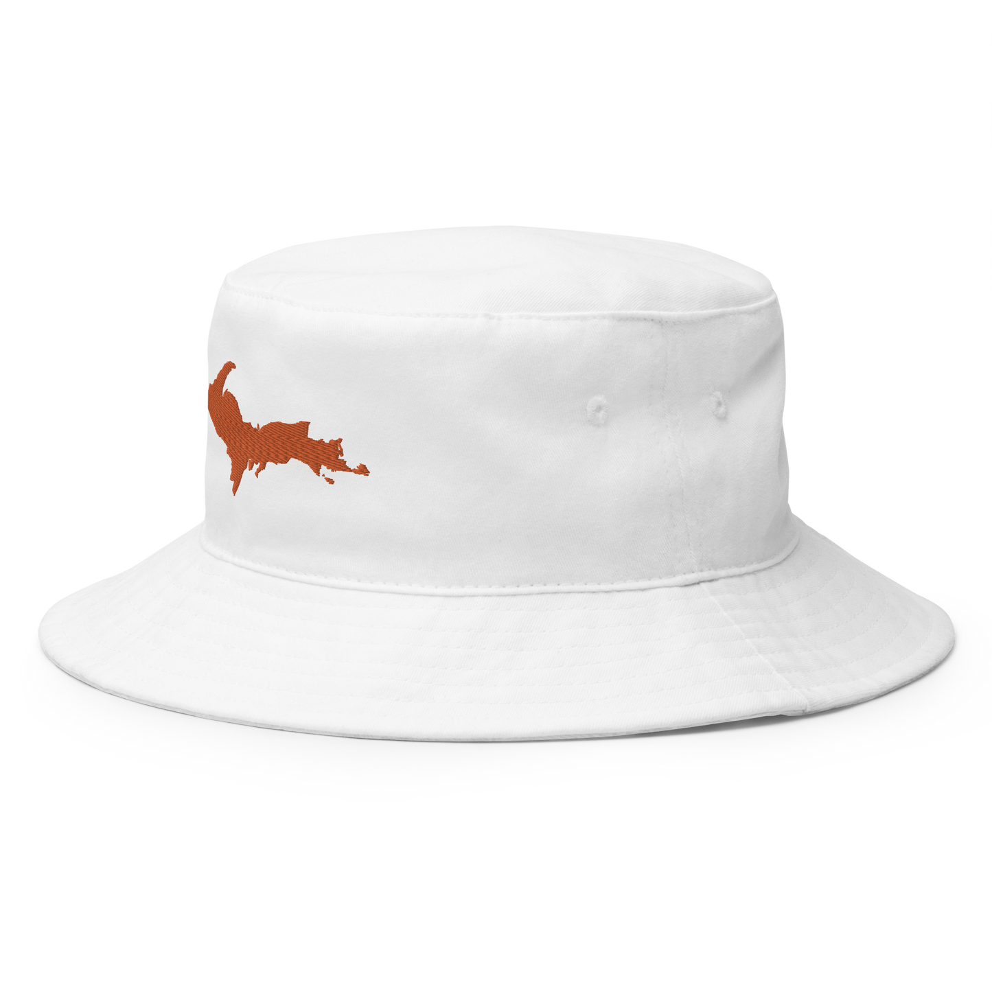 Michigan Upper Peninsula Bucket Hat (w/ Orange UP Outline)