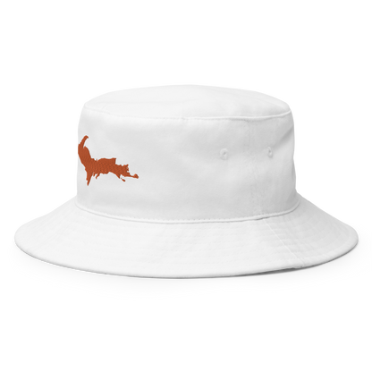 Michigan Upper Peninsula Bucket Hat (w/ Orange UP Outline)