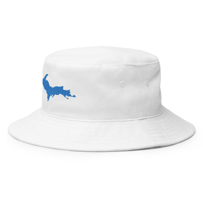 Michigan Upper Peninsula Bucket Hat (w/ Azure UP Outline)