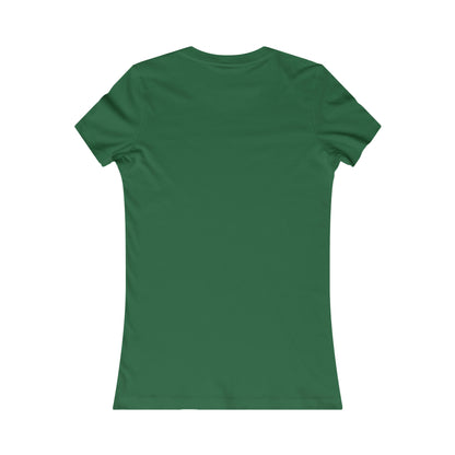 Michigan Upper Peninsula T-Shirt (w/ Gold UP Outline) | Women's Slim Fit