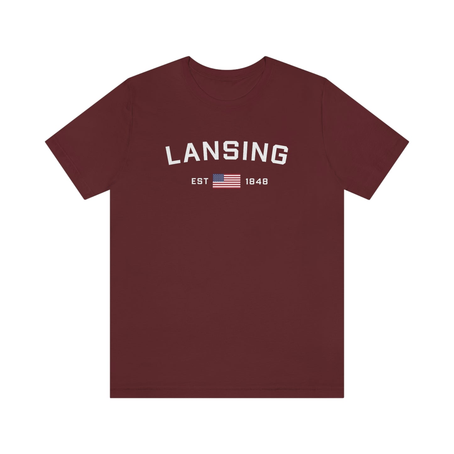 'Lansing EST 1848' T-Shirt | Unisex Standard Fit