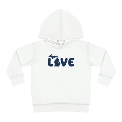 Michigan 'Love' Hoodie (Rounded Children's Font) | Unisex Toddler