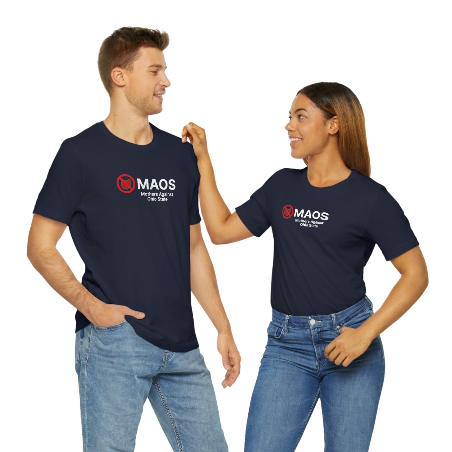 'MAOS Mothers Against Ohio State' T-Shirt | Unisex Standard Fit