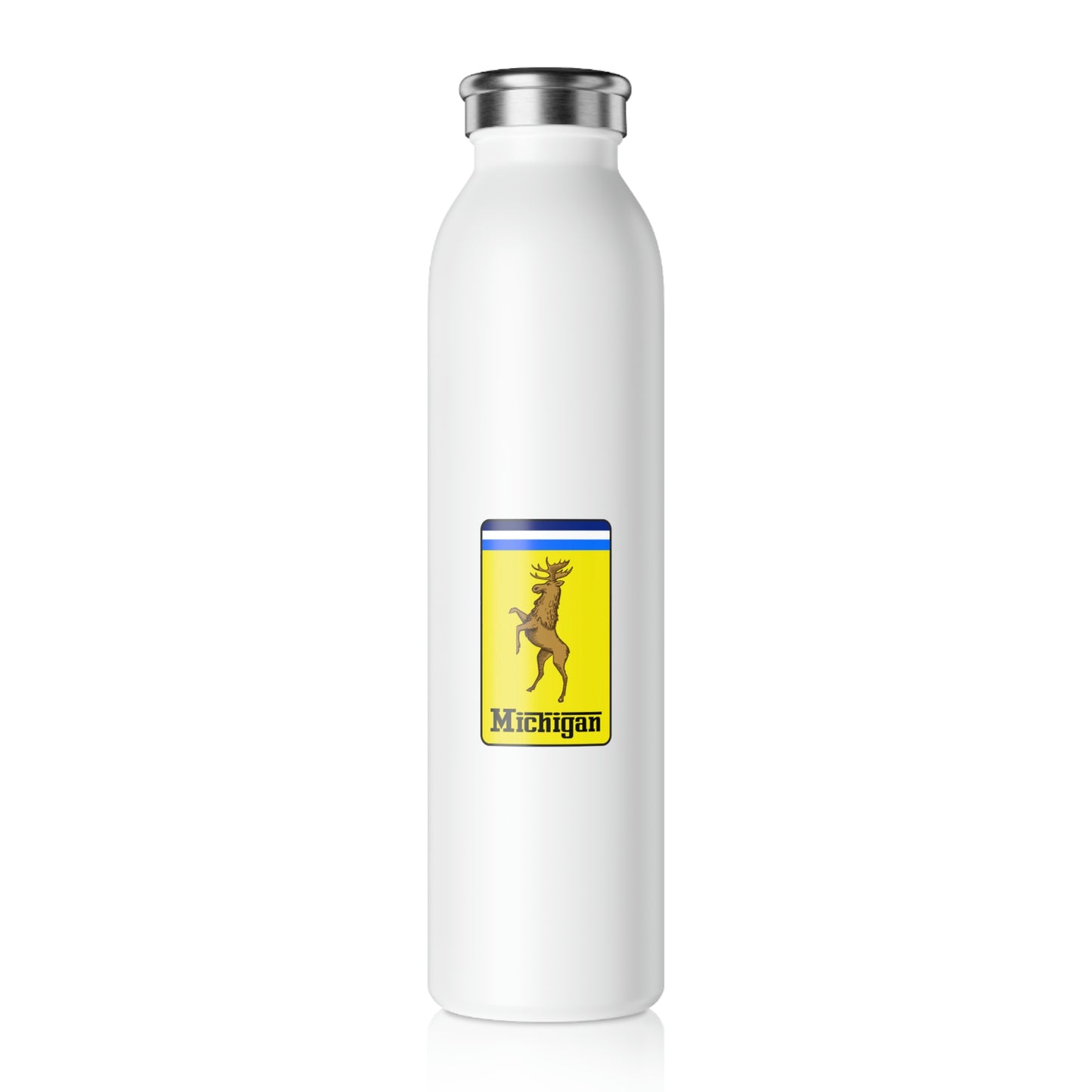 Michigan Water Bottle (Italian Sports Car Parody) | 20oz Double-Walled