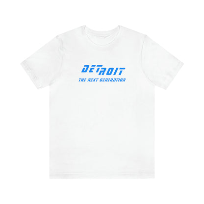 Detroit the Next Generation' T-Shirt (1990s Sci-Fi Parody) | Unisex Standard Fit