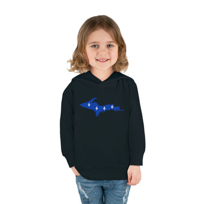 Michigan Upper Peninsula Hoodie (w/ UP Quebec Flag Outline) | Unisex Toddler