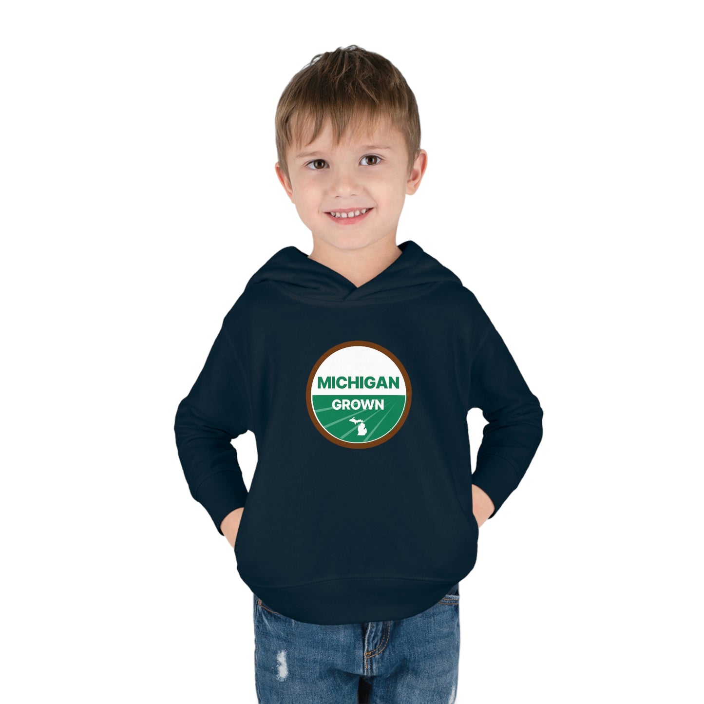 'Michigan Grown' Hoodie (Agricultural Certification Parody) | Unisex Toddler