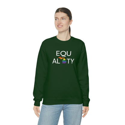 Michigan 'Equality' Sweatshirt | Unisex Standard