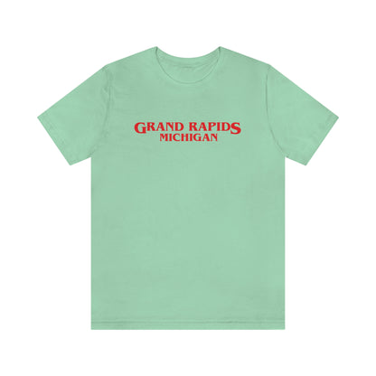 'Grand Rapids Michigan' ' T-Shirt (1980s Drama Parody) | Unisex Standard Fit