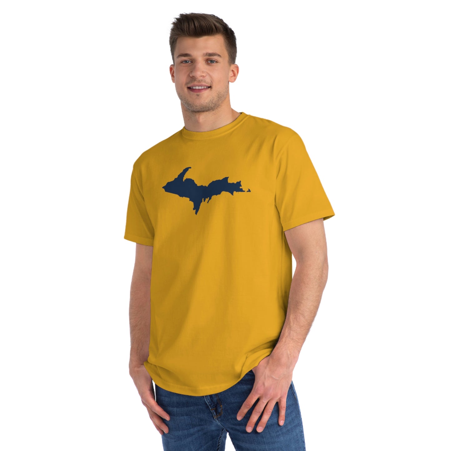 Michigan Upper Peninsula T-Shirt (w/ U.P. Outline) | Organic Unisex